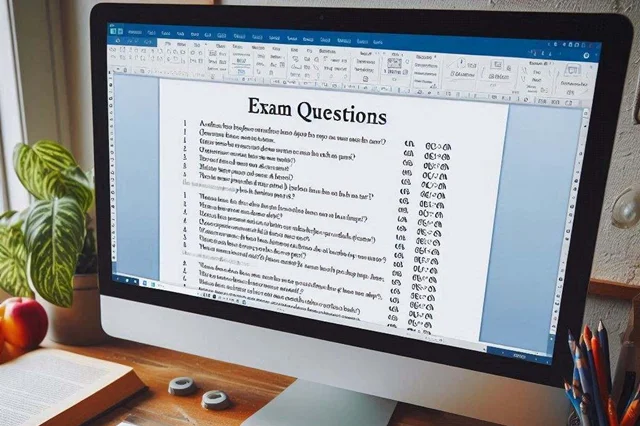 سوالات Microsoft Word